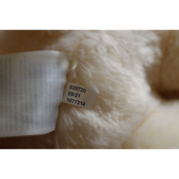 Build A Bear Workshop 15" Teddy Bear Plush Off-White Brown Red Santa Dress - Picture 12 of 14